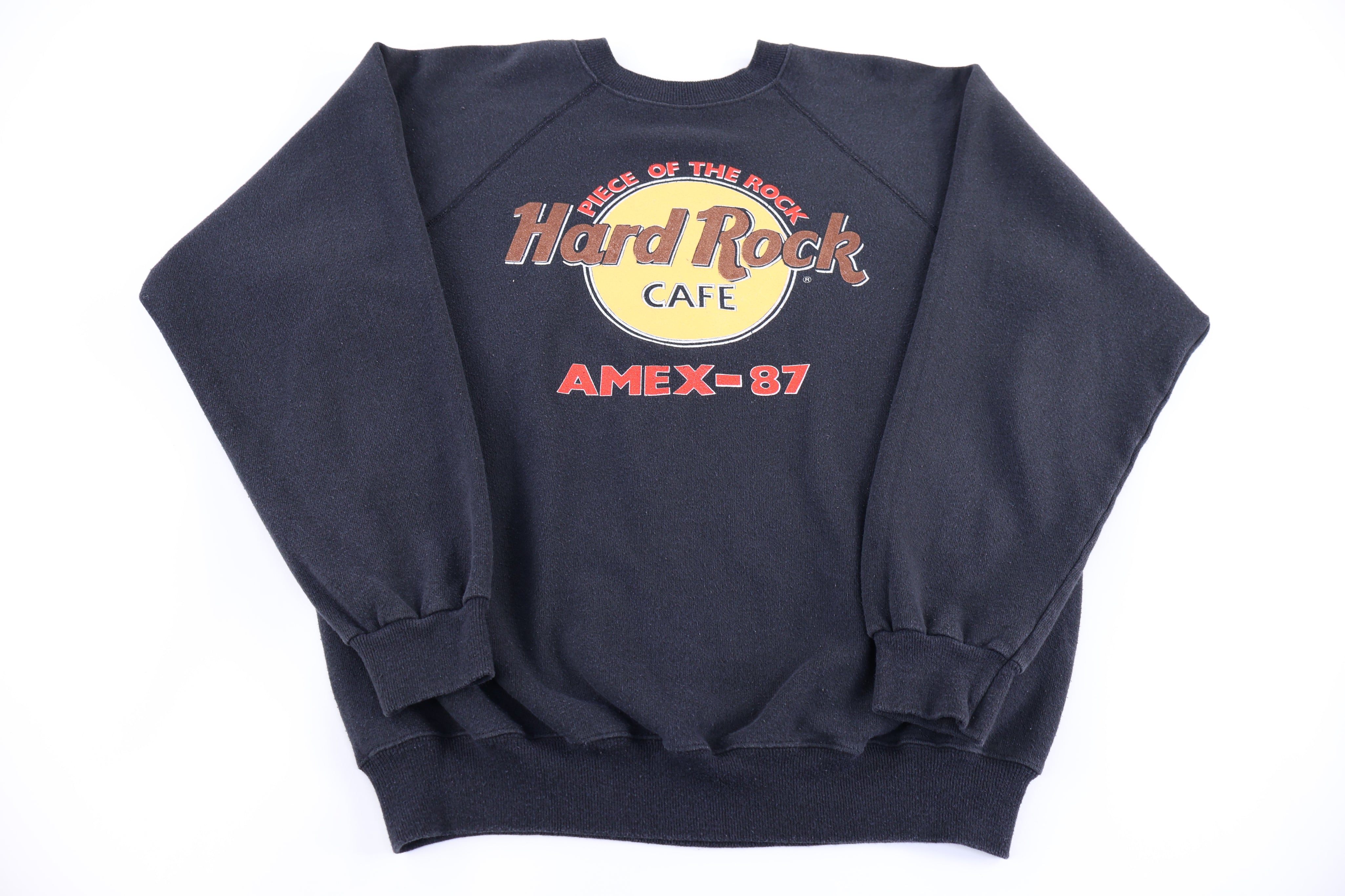 80's Hard Rock Cafe Sweatshirt - Sweatshirt - Thrifted Threads