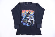 80's Harley Davidson Motorcycles Thermal LS T-shirt - Shirts & Tops - Thrifted Threads
