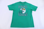 80's Hawaii Rainbow Football T-shirt - Shirts & Tops - Thrifted Threads