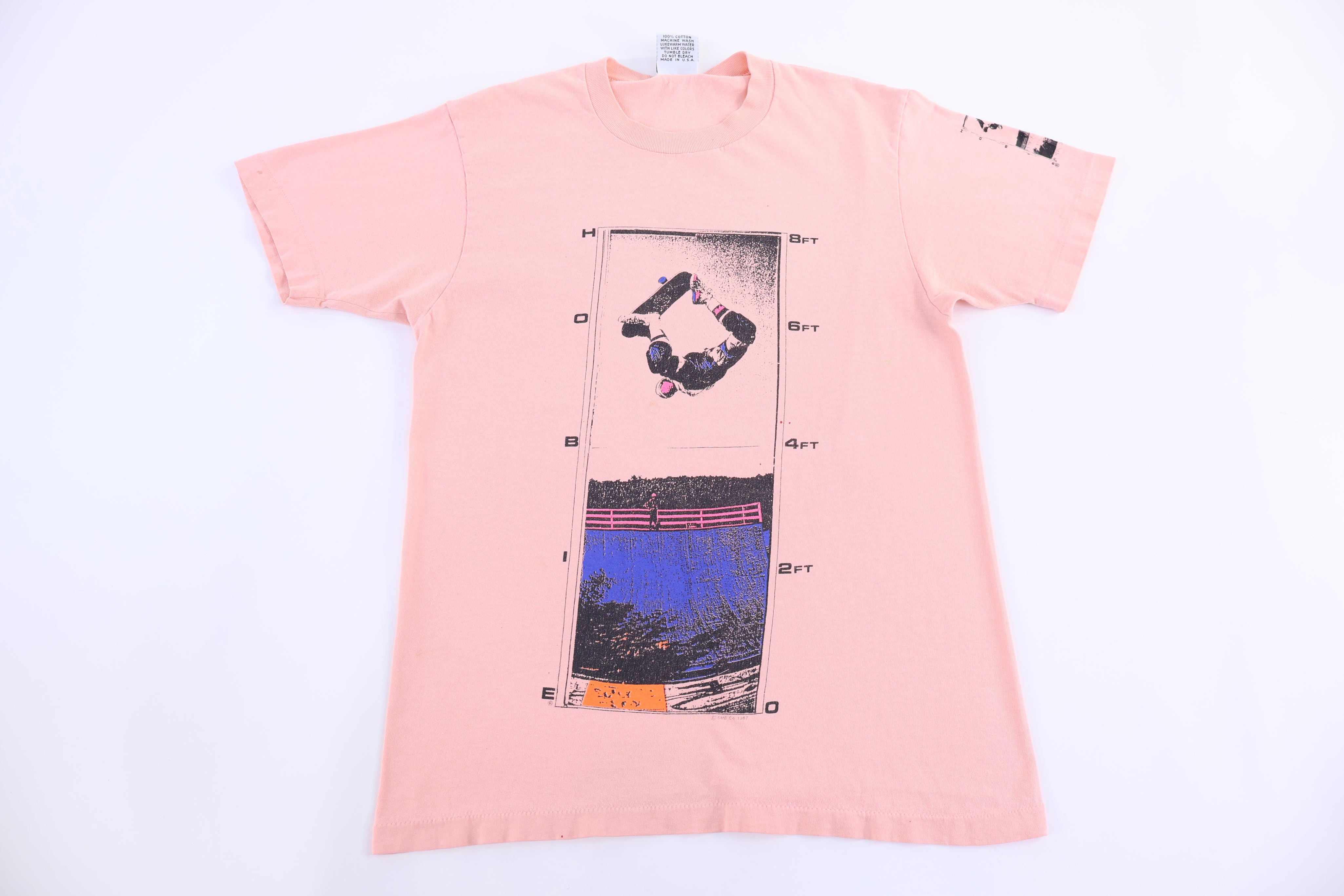 80's Hobie Skateboarding Graphic T-shirt - Shirts & Tops - Thrifted Threads