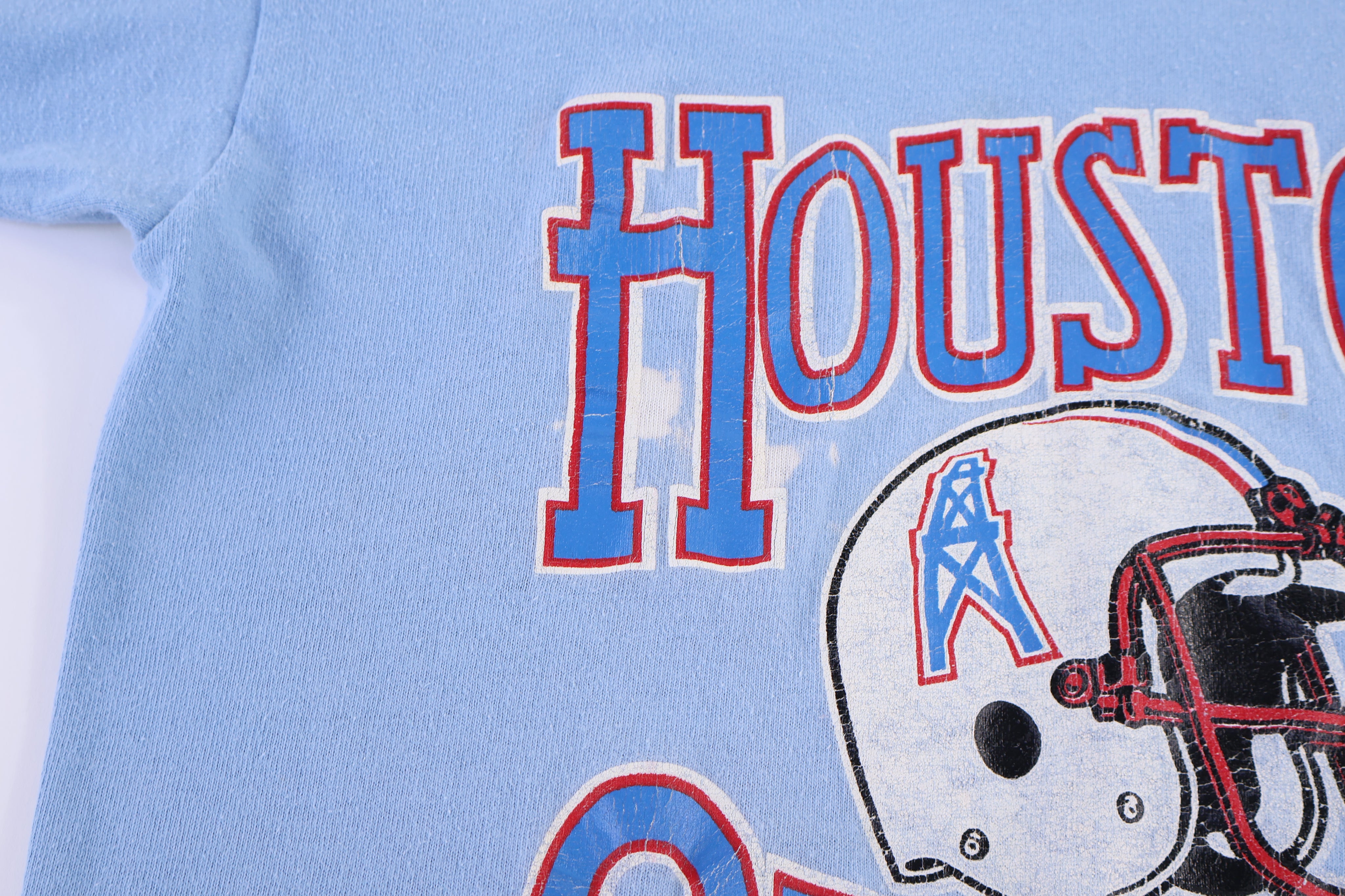 80's Houston Oilers Football T-shirt - Shirts & Tops - Thrifted Threads