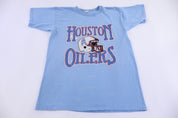 80's Houston Oilers Football T-shirt - Shirts & Tops - Thrifted Threads