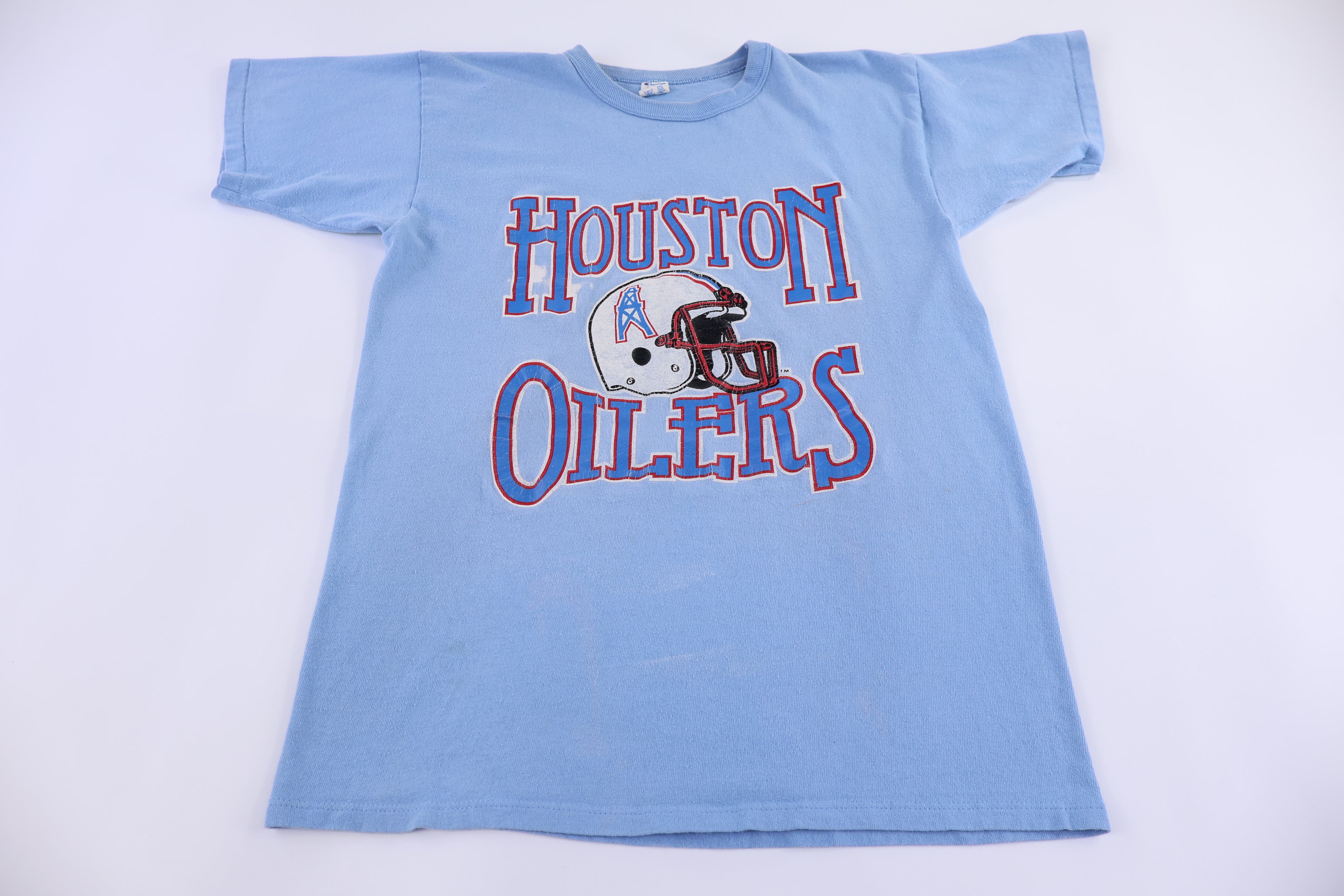 80's Houston Oilers Football T-shirt - Shirts & Tops - Thrifted Threads