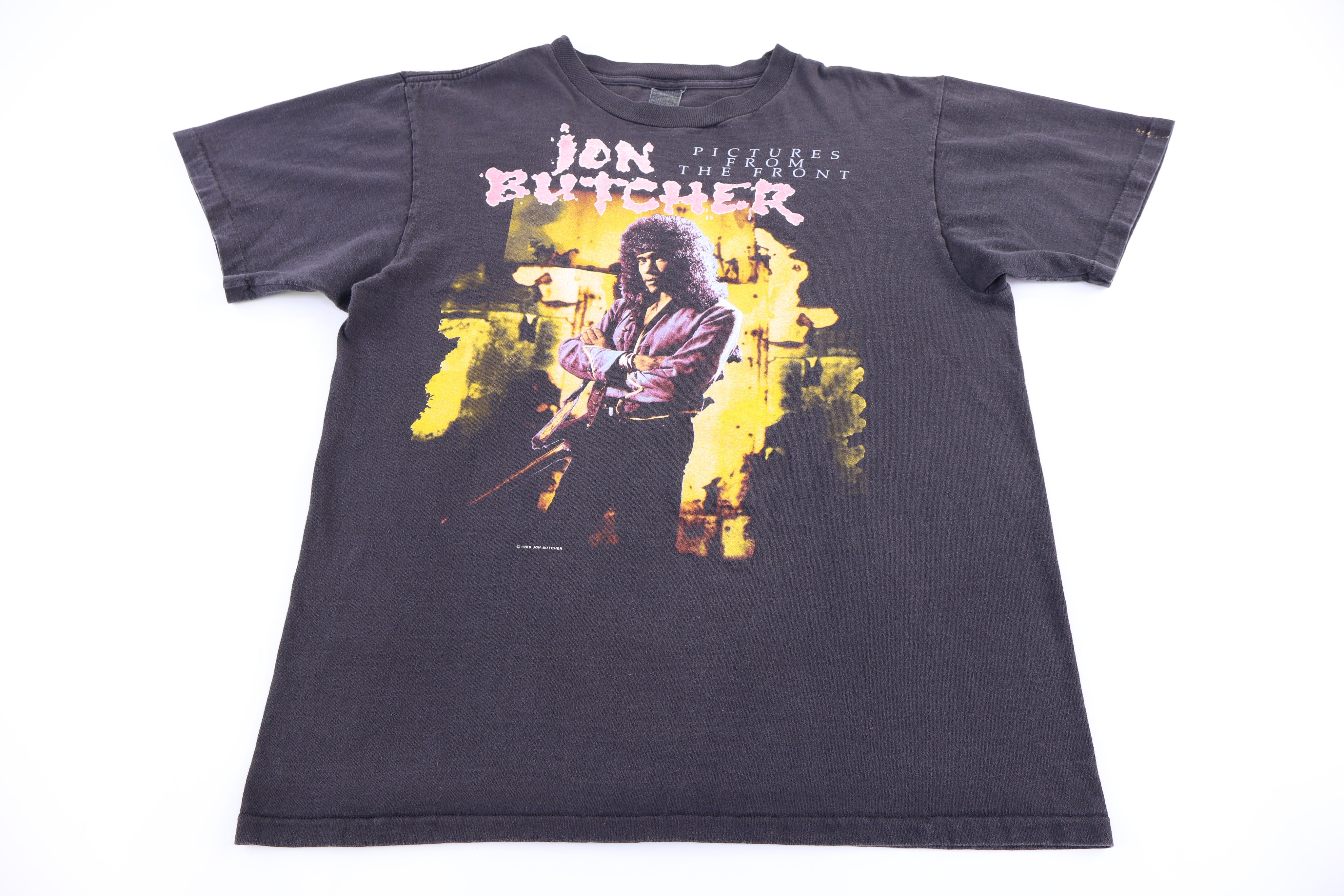 80's Jon Butcher Pictures From The Front T-shirt - Shirts & Tops - Thrifted Threads
