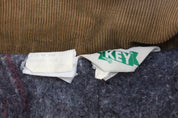80's Key Tan Blanket Lined Chore Jacket - ThriftedThreads.com