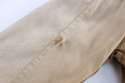 80's Key Tan Blanket Lined Chore Jacket - ThriftedThreads.com