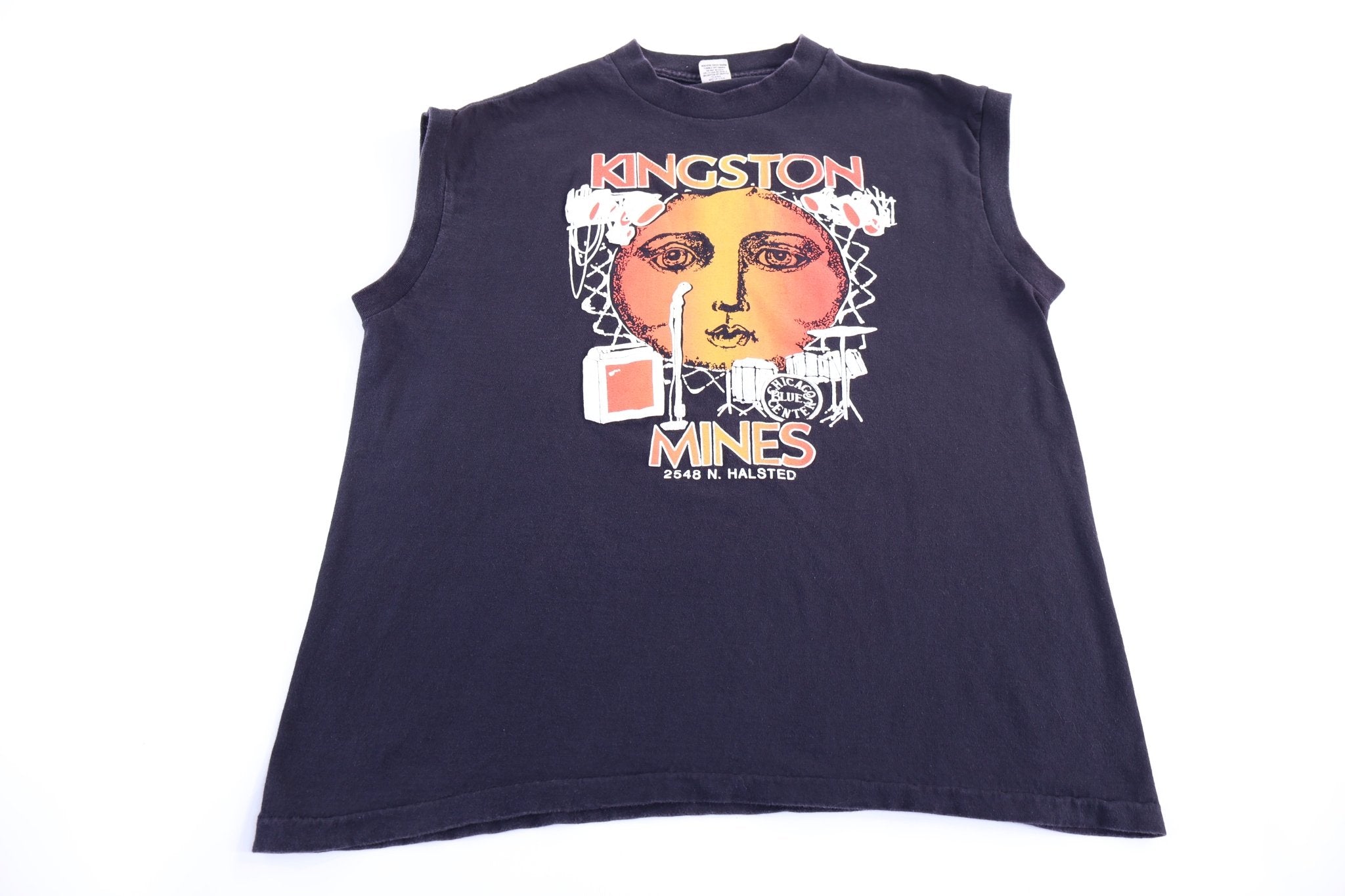 80's Kingston Mines Chicago Blues Tank Top - Jerseys/Tanks - Thrifted Threads