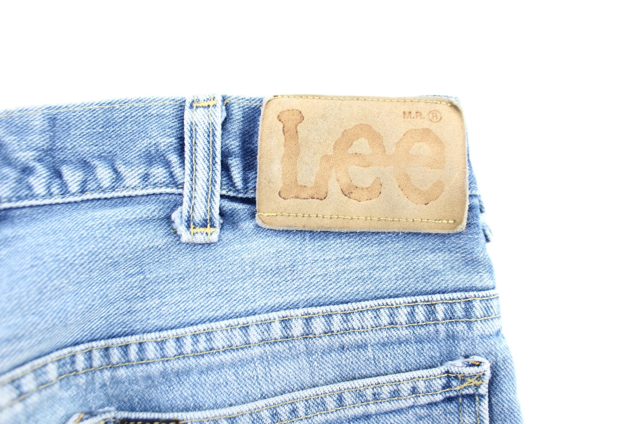 80's Lee Light Wash Denim Jeans - ThriftedThreads.com