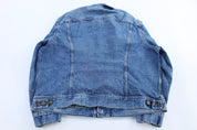 80's Lee Medium Wash Denim Trucker Jacket - Jacket - Thrifted Threads