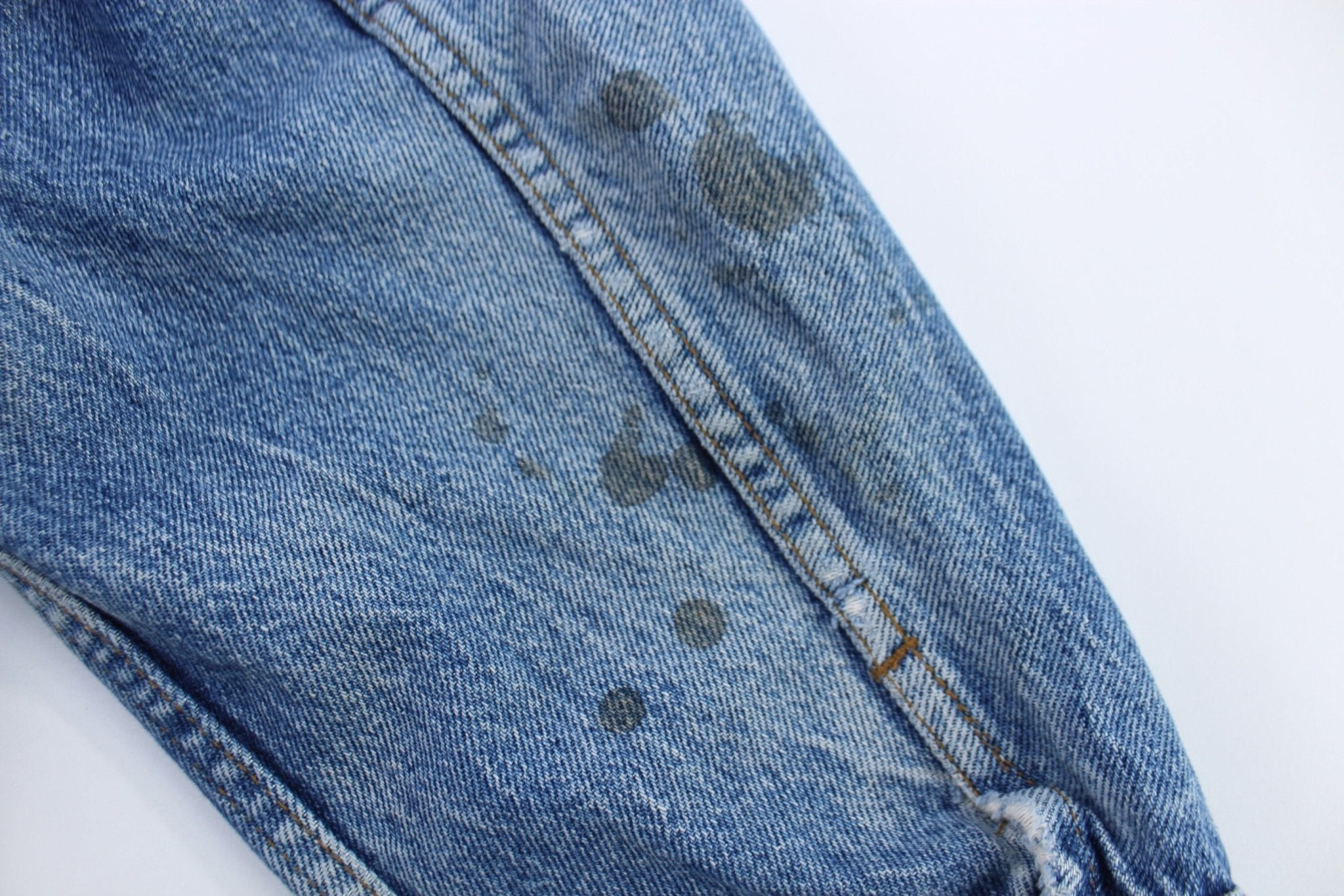 80's Lee Medium Wash Denim Trucker Jacket - Jacket - Thrifted Threads