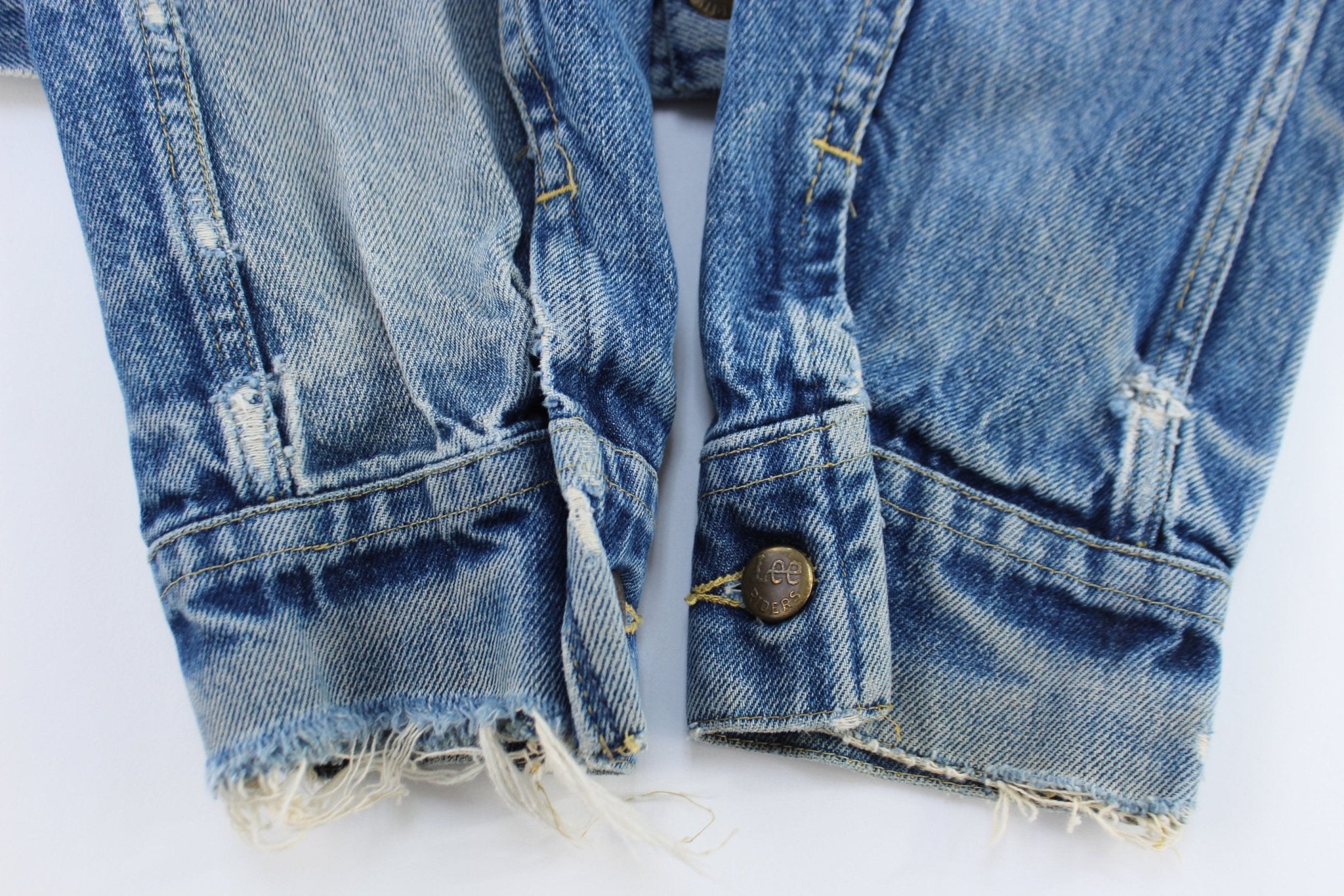 80's Lee Riders 153438 Denim Jacket - ThriftedThreads.com