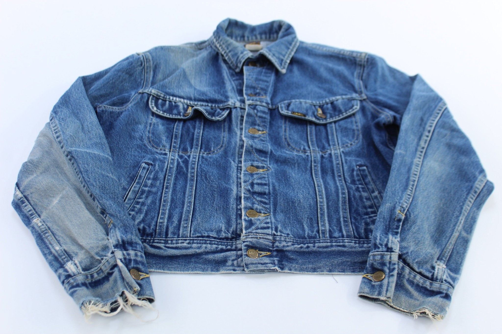 80's Lee Riders 153438 Denim Jacket - ThriftedThreads.com