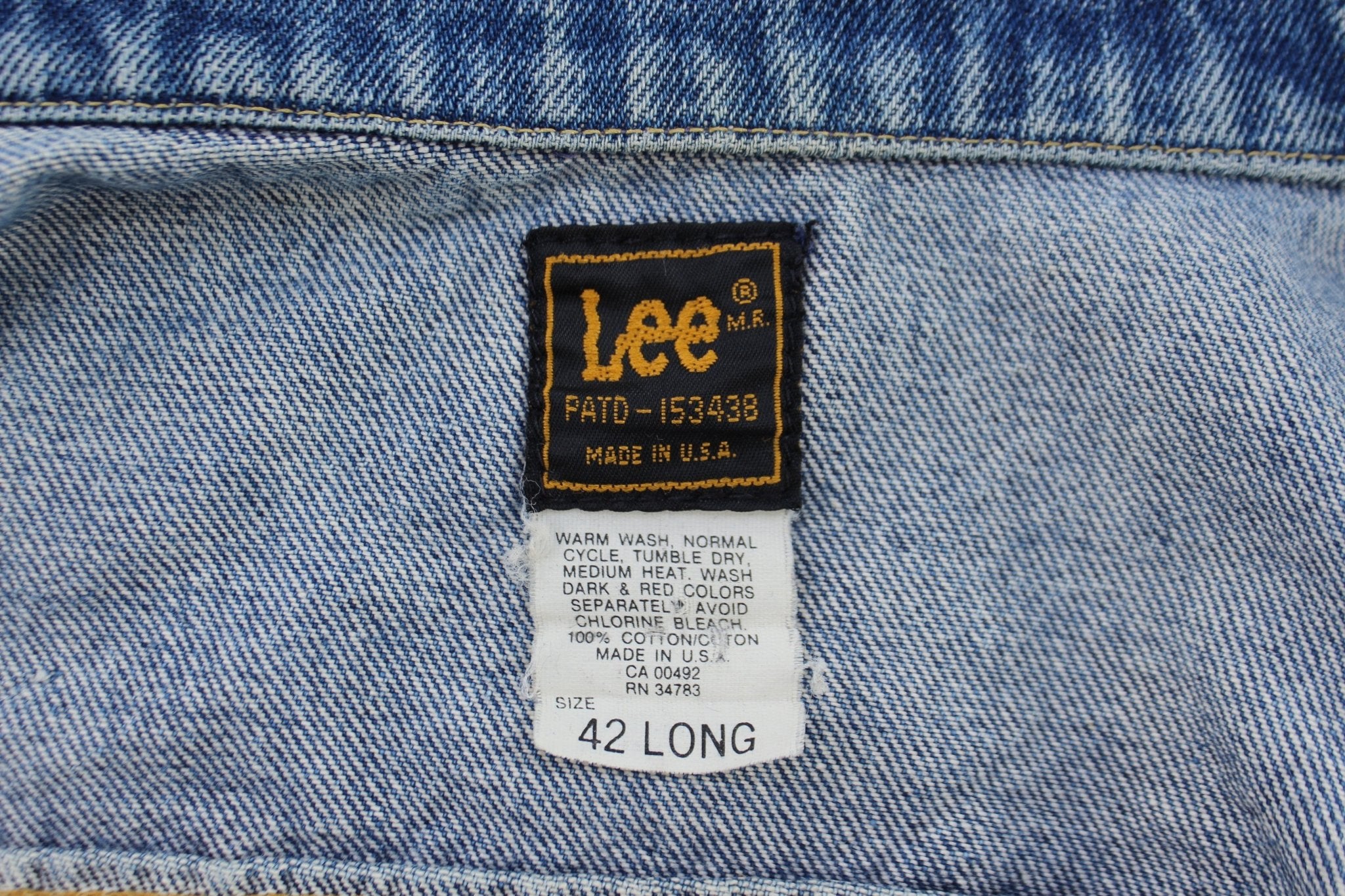80's Lee Riders 153438 Denim Jacket - ThriftedThreads.com