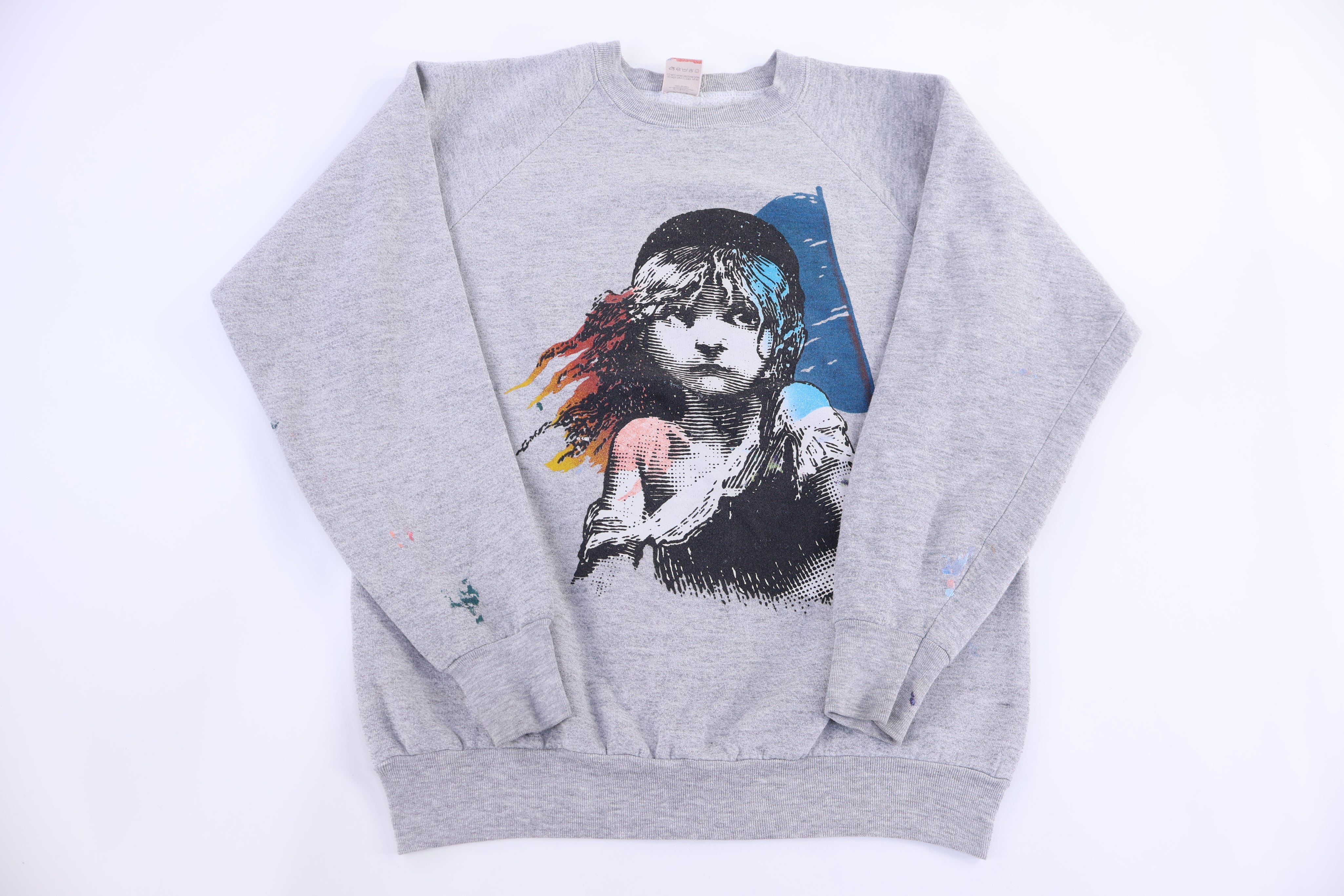 80's Les Miserables Graphic Sweatshirt - Sweatshirt - Thrifted Threads