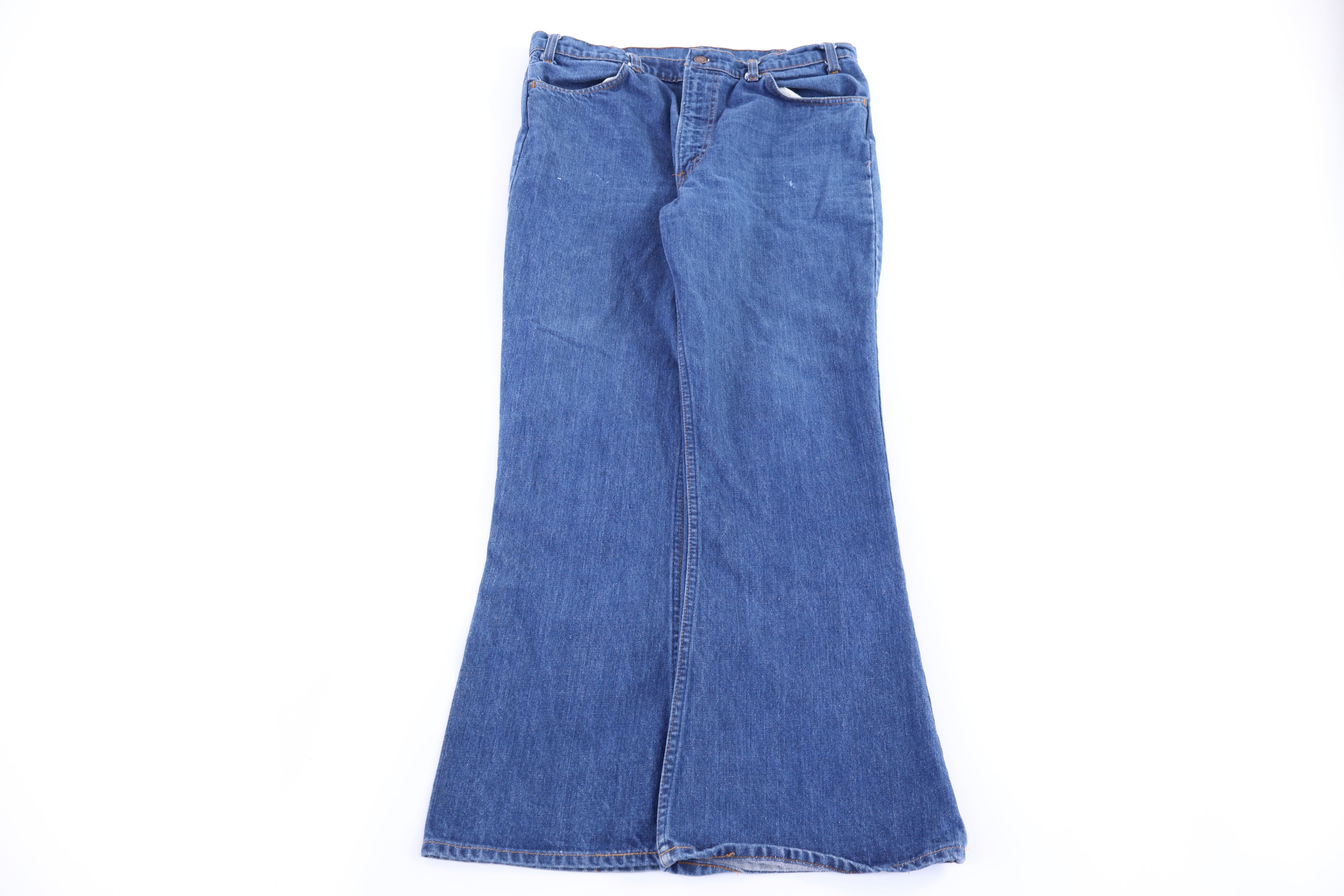 80's Levi's Bell Bottom Denim Jeans - Pants - Thrifted Threads