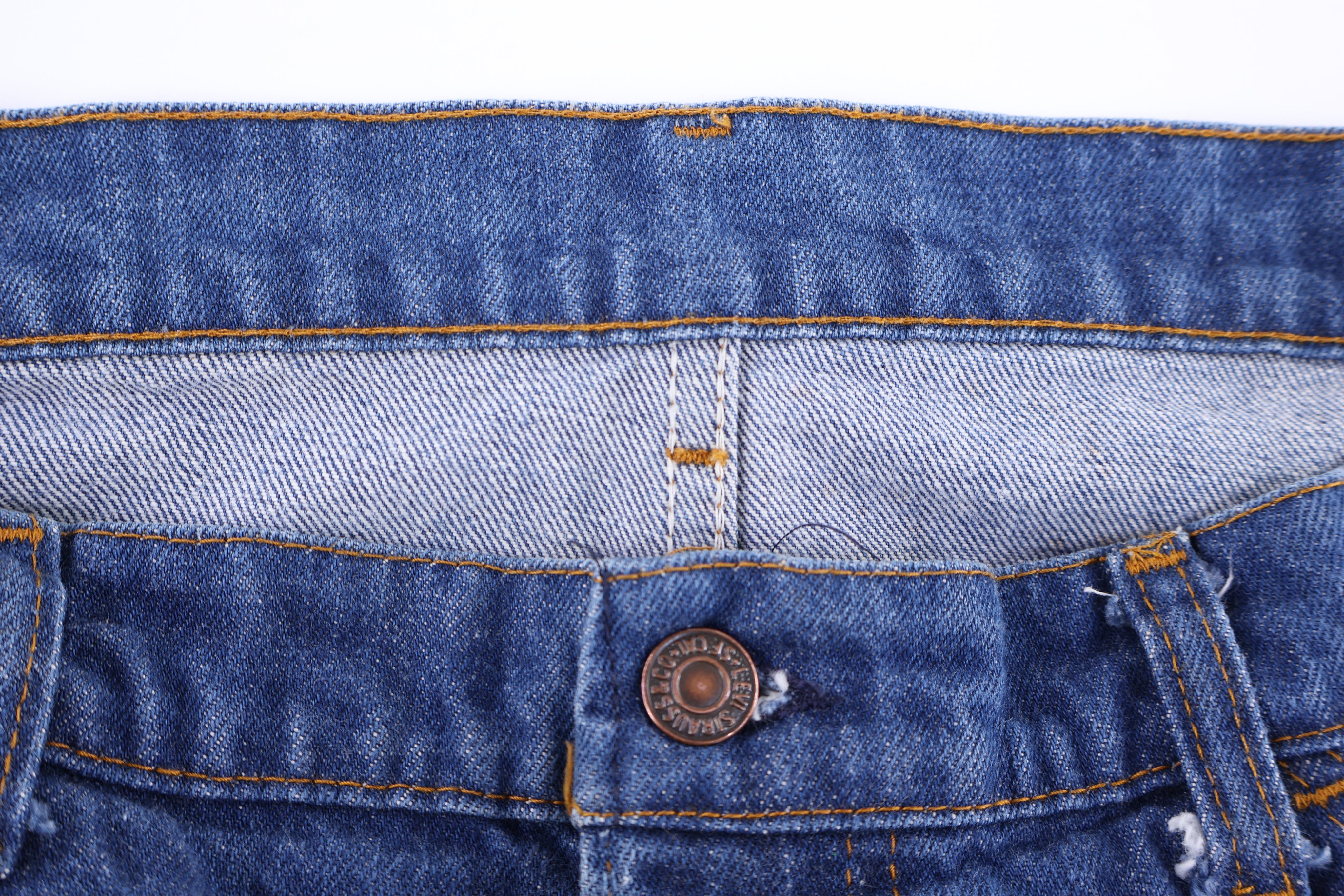80's Levi's Bell Bottom Denim Jeans - Pants - Thrifted Threads