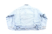 80's Levi's Denim Sherpa Lined Trucker Jacket - ThriftedThreads.com