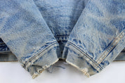 80's Levi's Medium Wash Sherpa Lined Trucker Jacket - Jacket - Thrifted Threads
