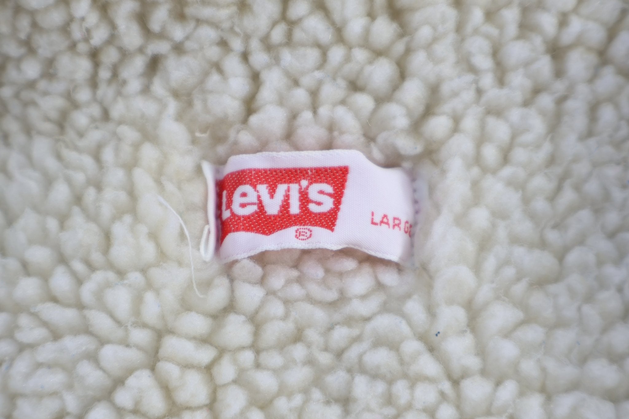 80's Levi's Orange Tab Sherpa Lined Vest - Vest - Thrifted Threads