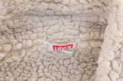 80's Levi's Sherpa Lined Dark Wash Denim Jacket - Jacket - Thrifted Threads