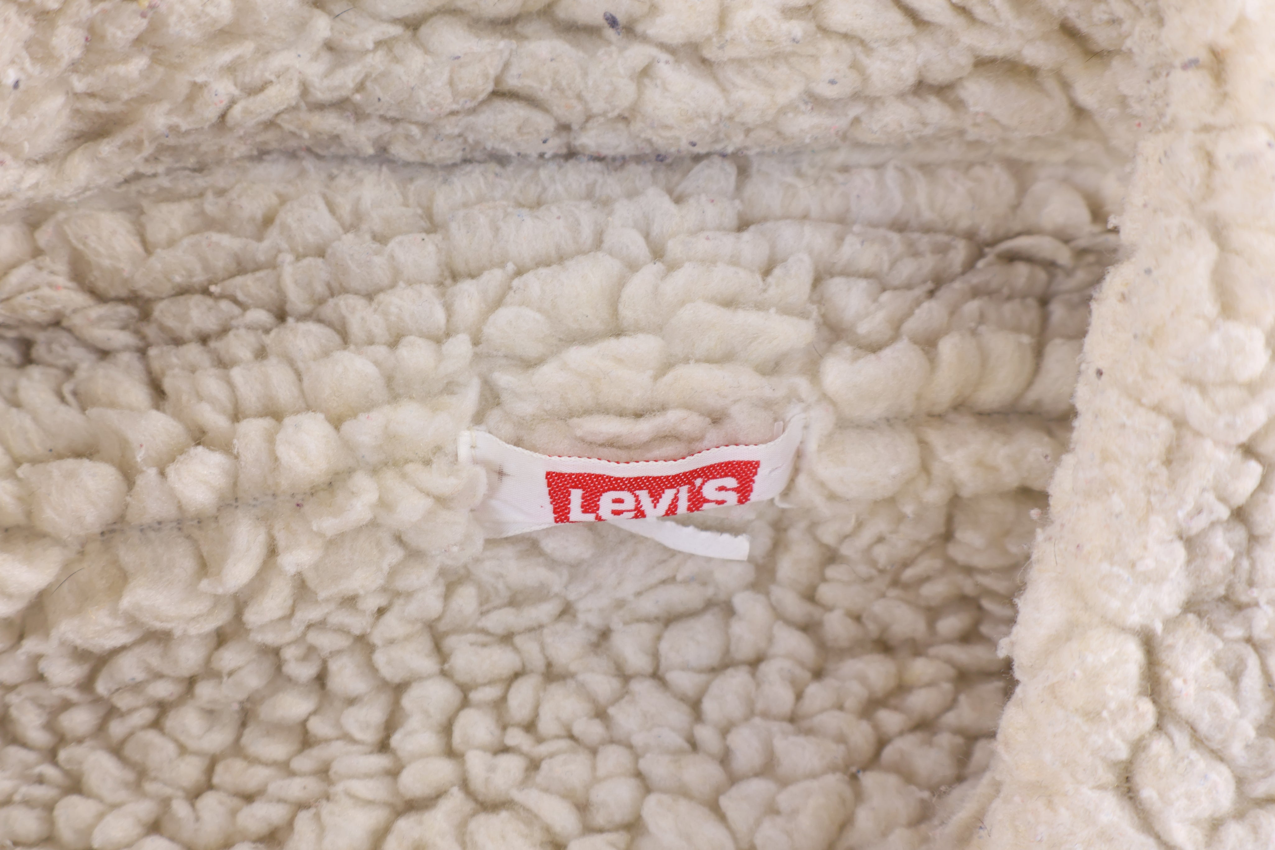80's Levi's Sherpa Lined Dark Wash Denim Jacket - Jacket - Thrifted Threads