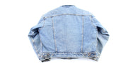 80's Levi's Sherpa Lined Denim Trucker Jacket - Jacket - Thrifted Threads