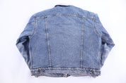 80's Levi's Sherpa Lined Denim Trucker Jacket - Jacket - Thrifted Threads