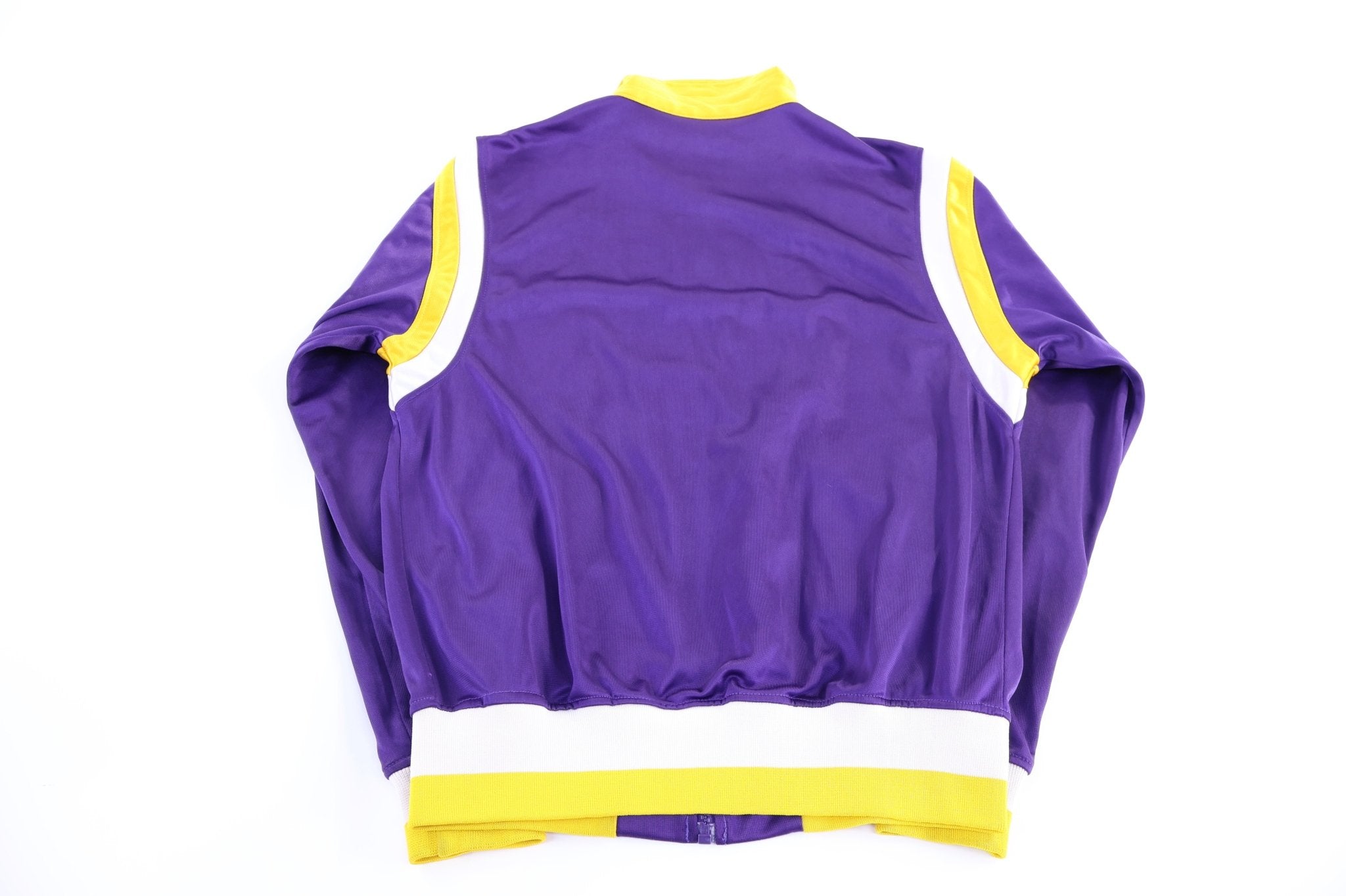 80's Los Angeles Lakers Basketball Track Jacket - Jacket - Thrifted Threads