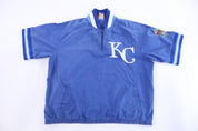 80's Majestic Kansas City Royals Quarter Zip Jersey - Jerseys/Tanks - Thrifted Threads