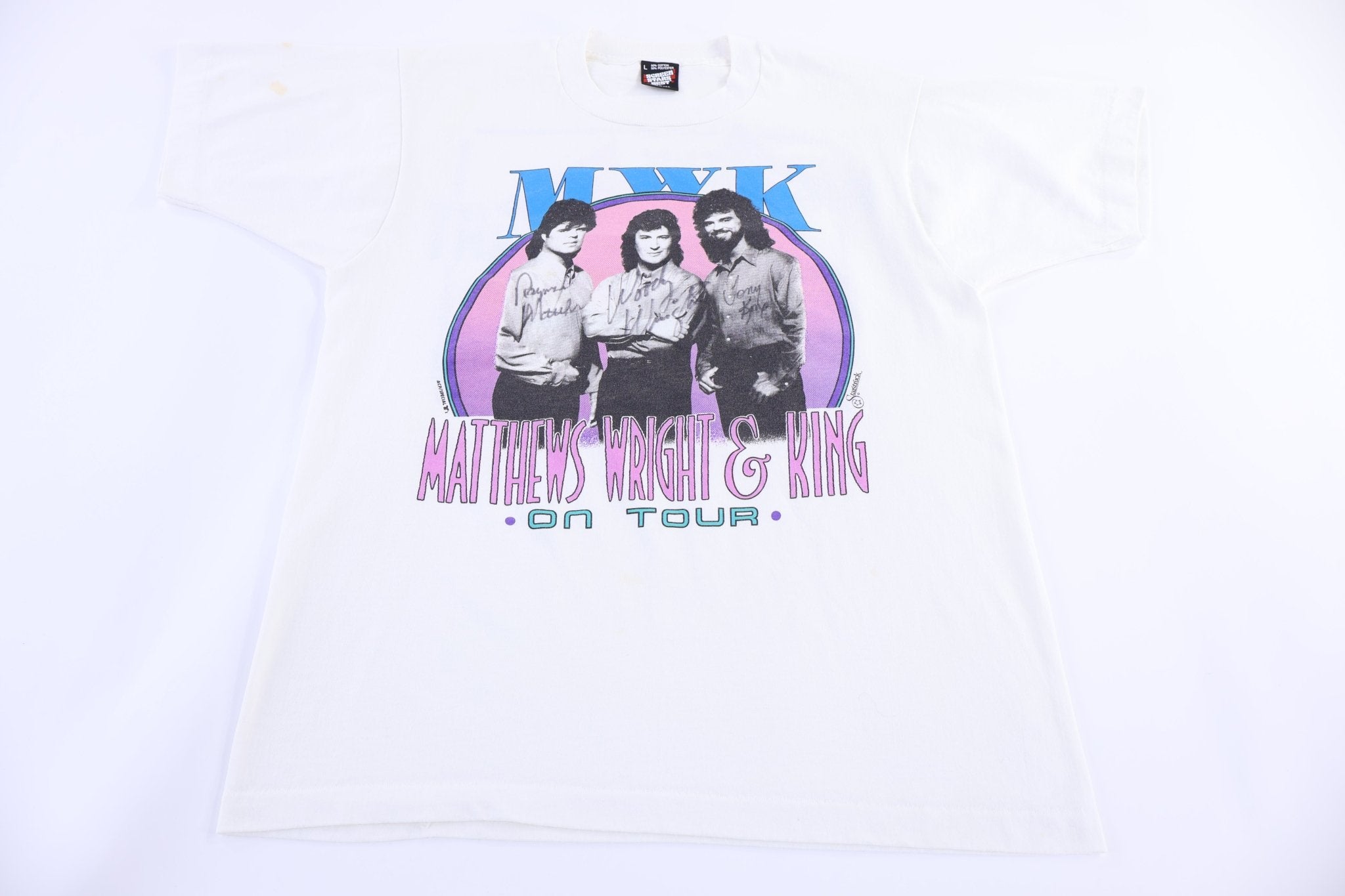 80's Matthews Wright & King On Tour T-shirt - Shirts & Tops - Thrifted Threads