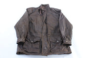 80's Member's Only Brown Leather Zip Up Jacket - Jacket - Thrifted Threads