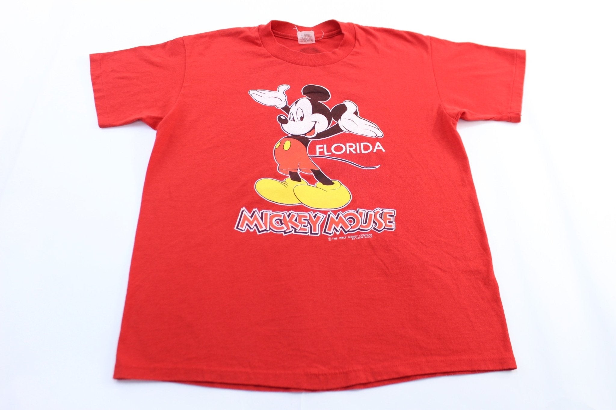 80's Mickey Mouse Florida T-Shirt - T-Shirts - Thrifted Threads