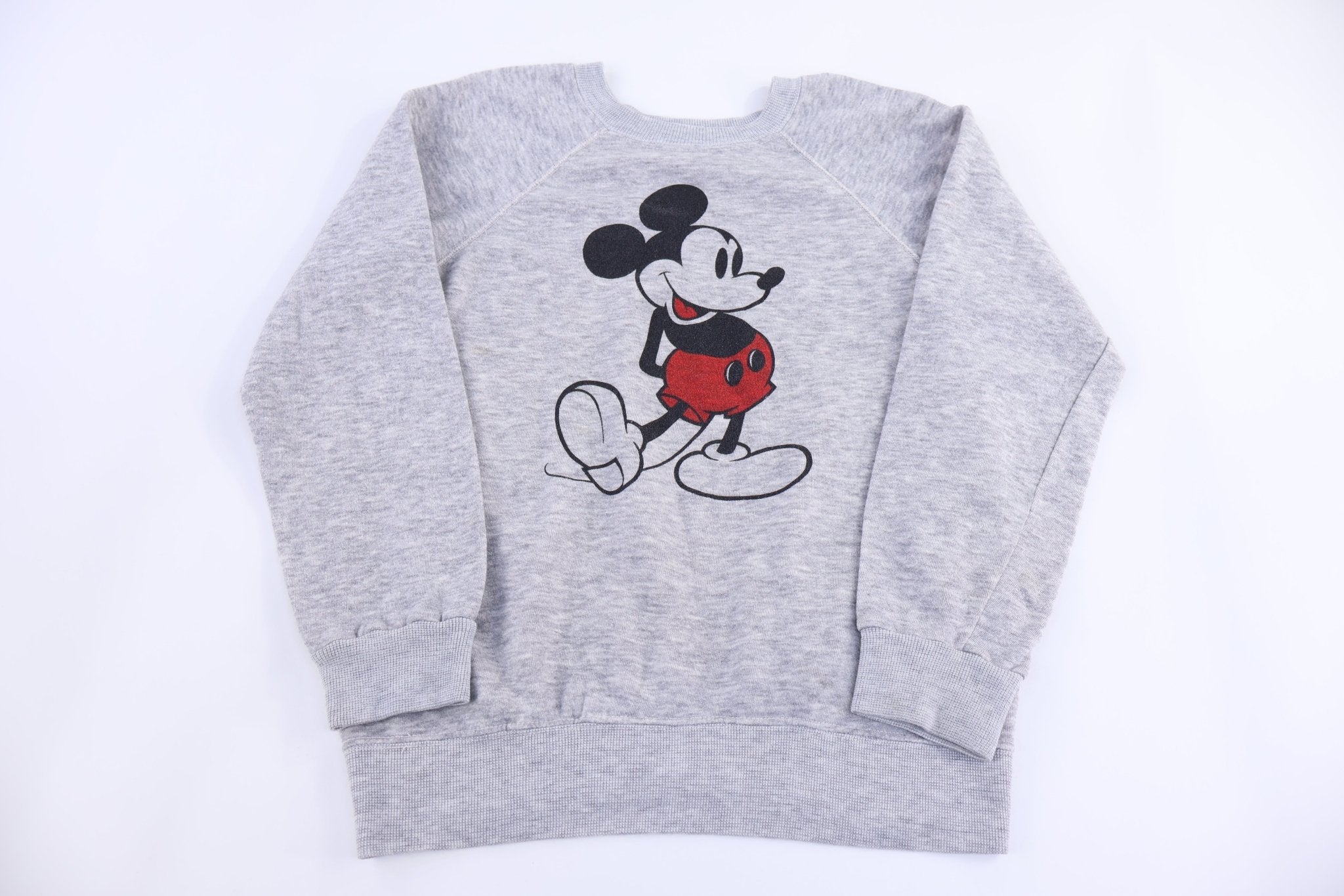 80's Mickey Mouse Graphic Sweatshirt - Sweatshirt - Thrifted Threads