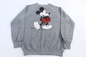 80's Mickey Mouse Graphic Sweatshirt - Sweatshirt - Thrifted Threads