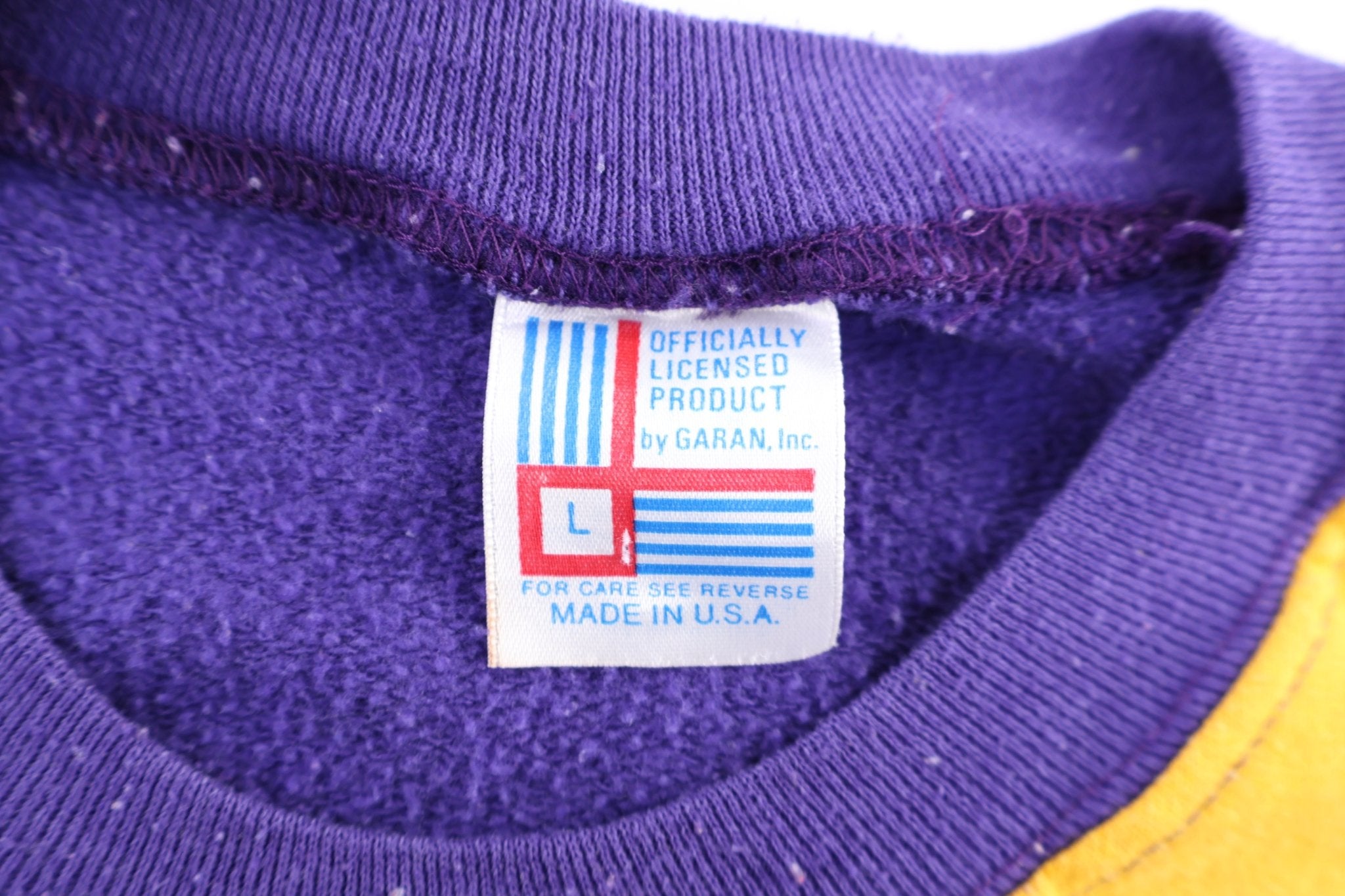 80's Minnesota Vikings Football Sweatshirt - Sweatshirt - Thrifted Threads