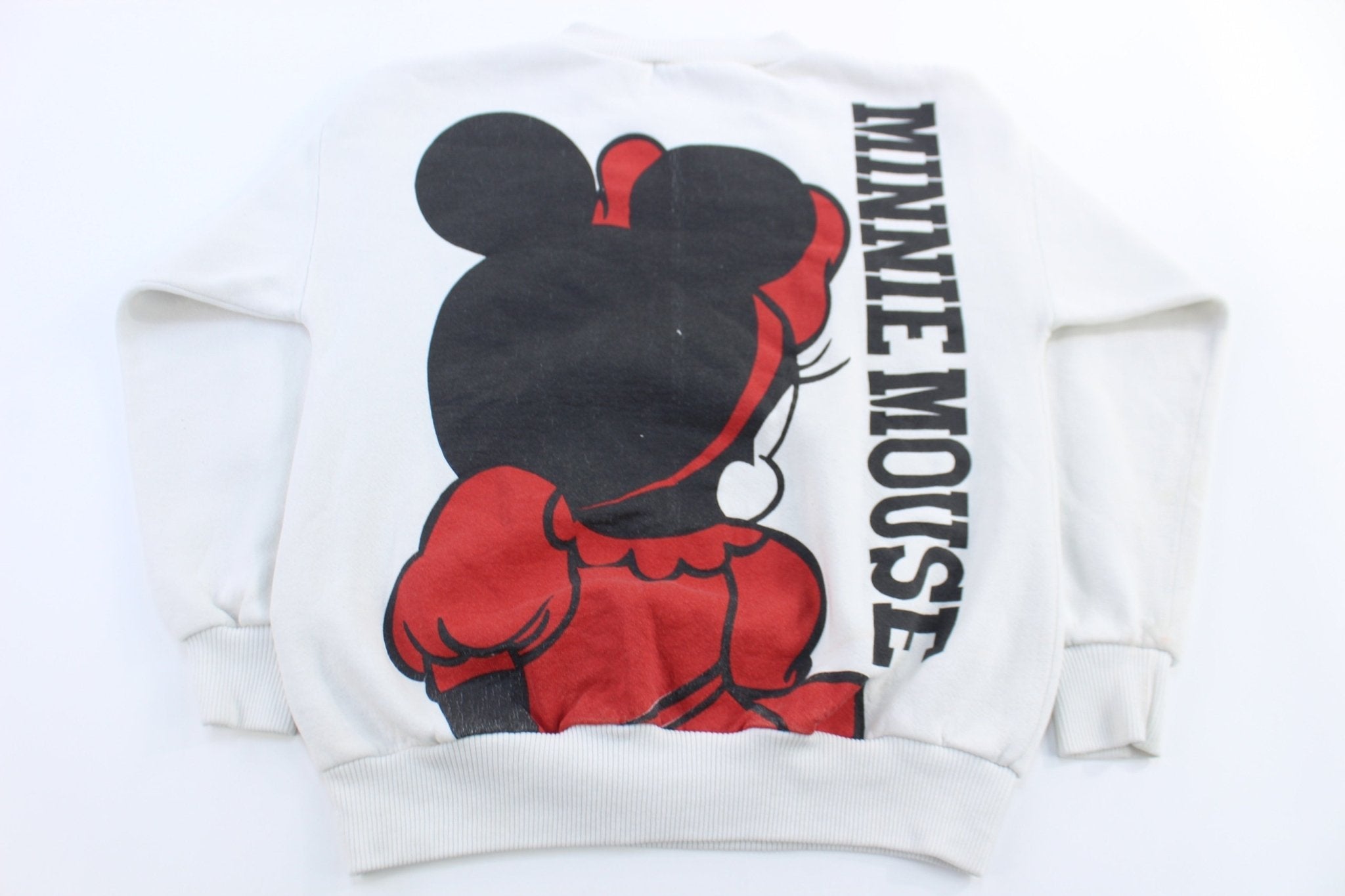 80's Minnie Mouse Graphic Sweatshirt - Sweatshirt - Thrifted Threads
