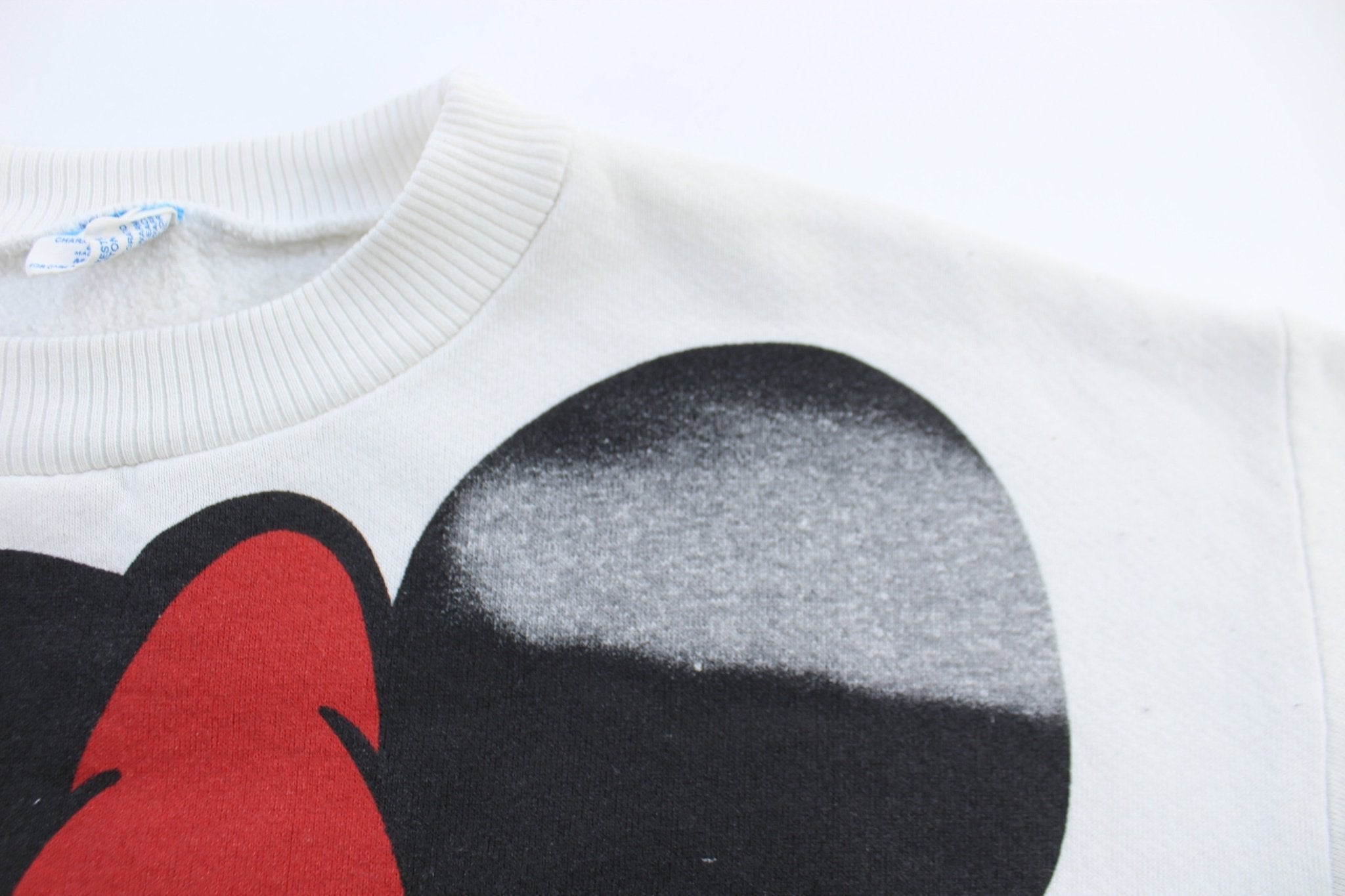 80's Minnie Mouse Graphic Sweatshirt - Sweatshirt - Thrifted Threads