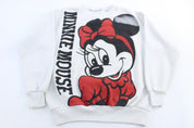 80's Minnie Mouse Graphic Sweatshirt - Sweatshirt - Thrifted Threads