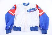 80's New York Giants Football Bomber Jacket - Jacket - Thrifted Threads