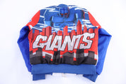 80's New York Giants Football Bomber Jacket - Jacket - Thrifted Threads