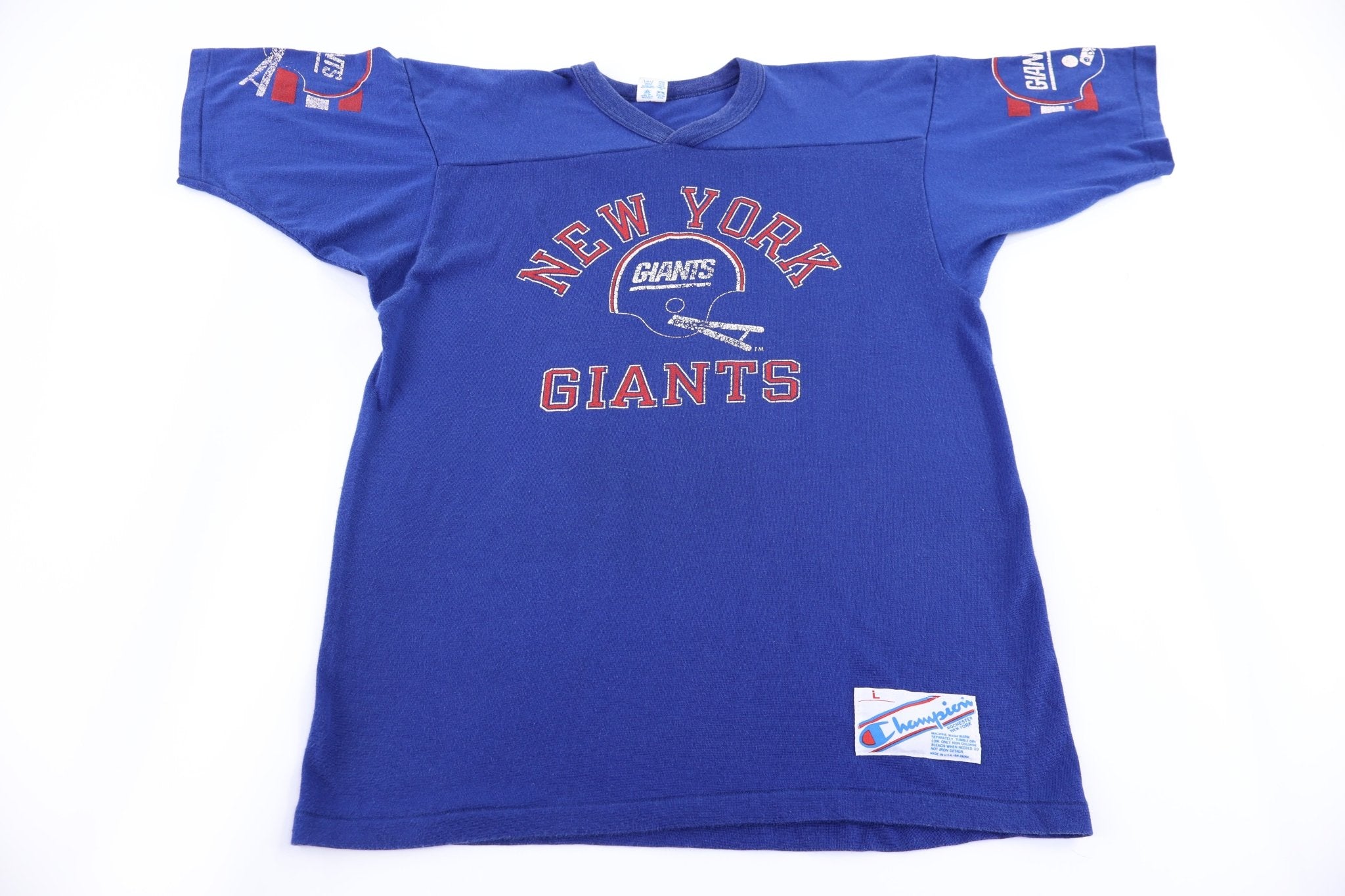 80's New York Giants Football T-shirt - Shirts & Tops - Thrifted Threads