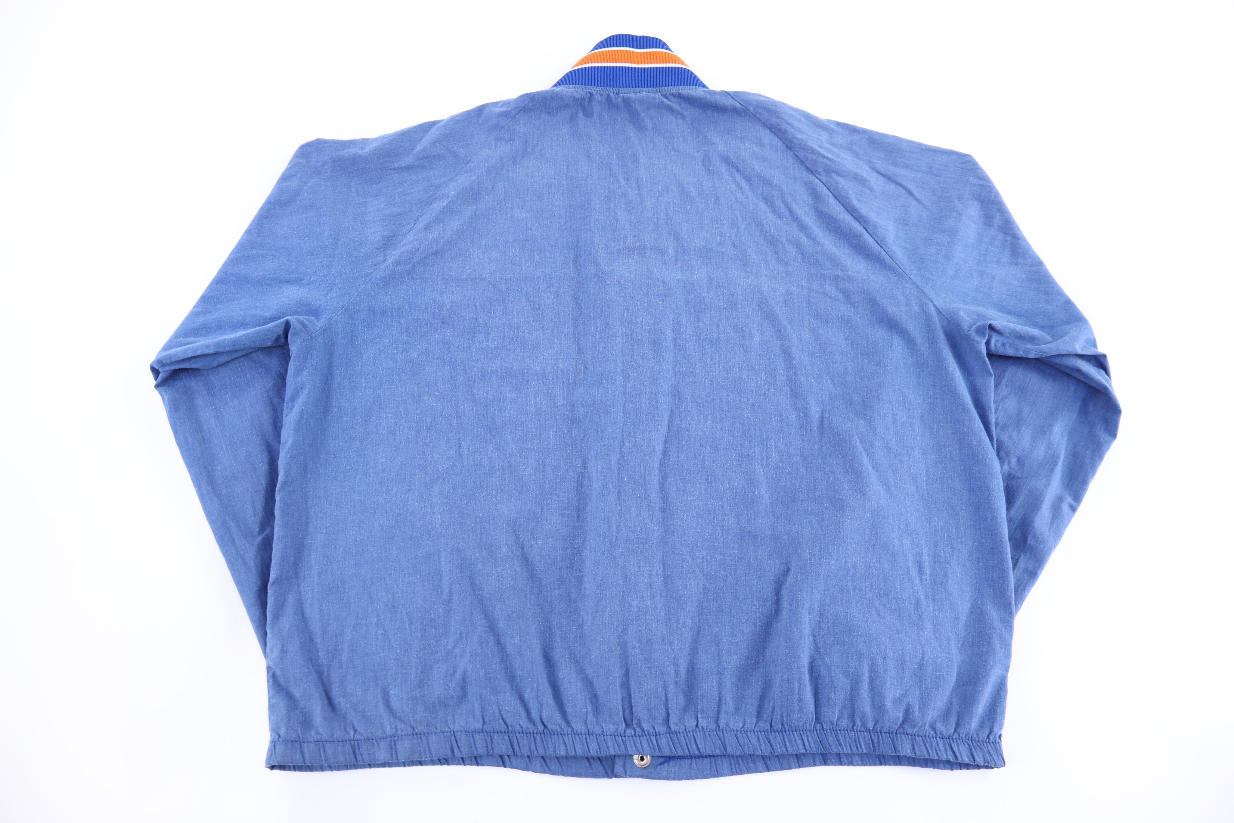 80's New York Mets Baseball Full Snap Jacket - Jacket - Thrifted Threads