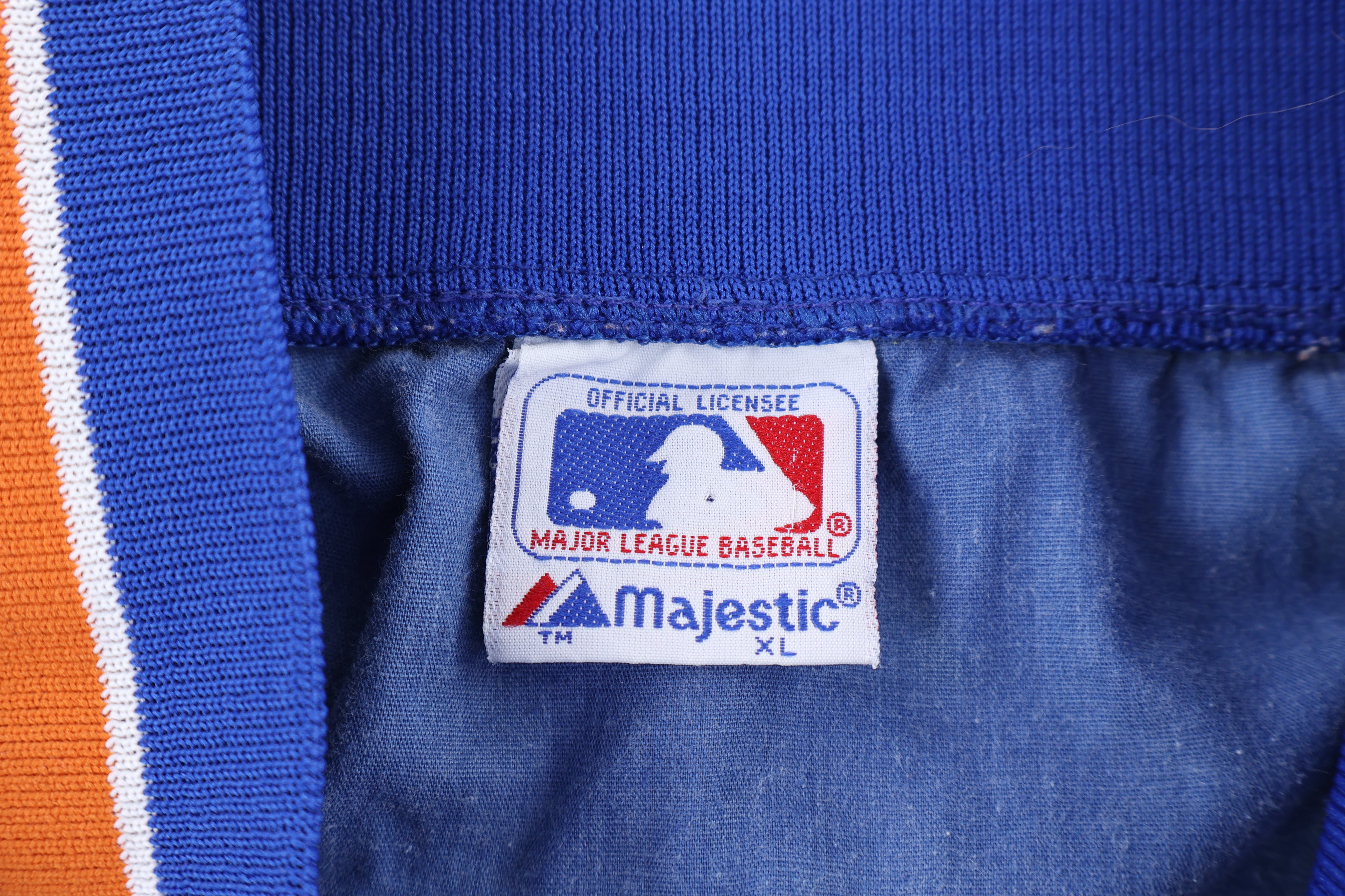 80's New York Mets Baseball Full Snap Jacket - Jacket - Thrifted Threads