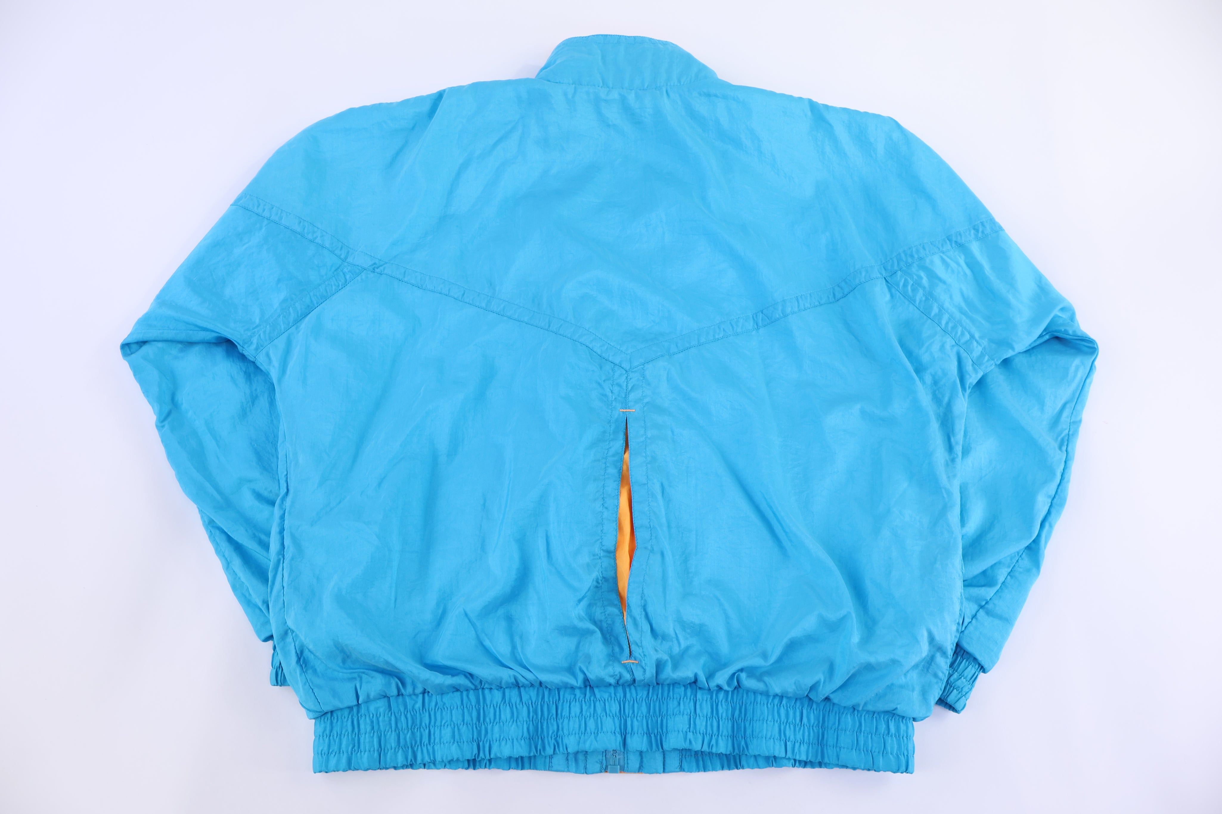 80's Nike Embroidered Logo Full Zip Jacket - Jacket - Thrifted Threads