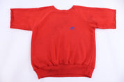 80's Nike Embroidered Logo Red Pullover - Sweater - Thrifted Threads