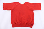 80's Nike Embroidered Logo Red Pullover - Sweater - Thrifted Threads