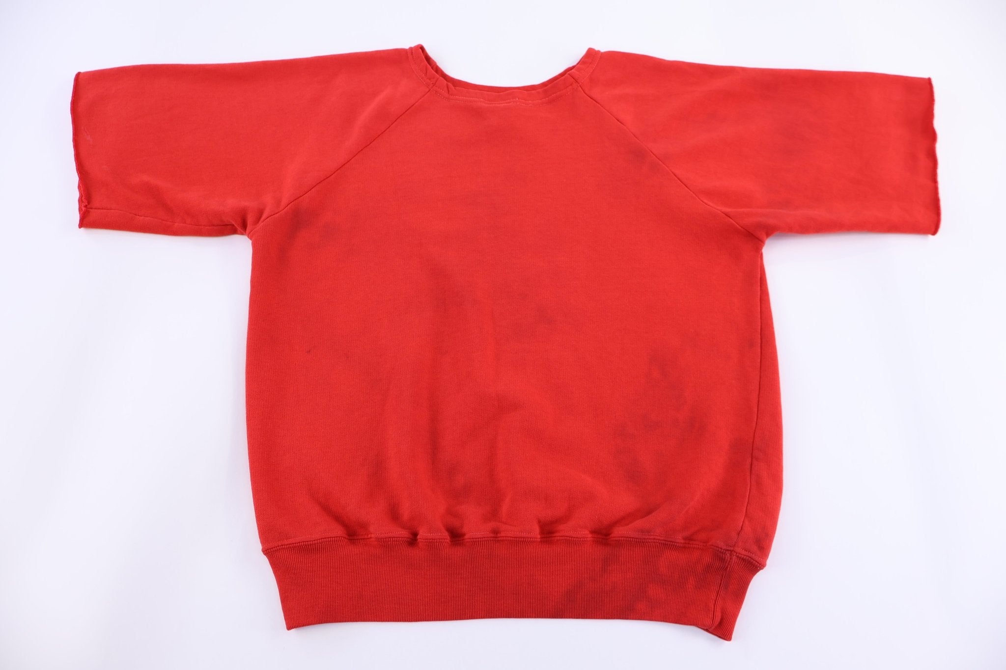 80's Nike Embroidered Logo Red Pullover - Sweater - Thrifted Threads