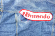 80's Nintendo West Side Classics Embroidered Patches Denim Jacket - Jacket - Thrifted Threads