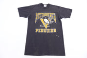 80's Pittsburgh Penguins Hockey T-shirt - Shirts & Tops - Thrifted Threads