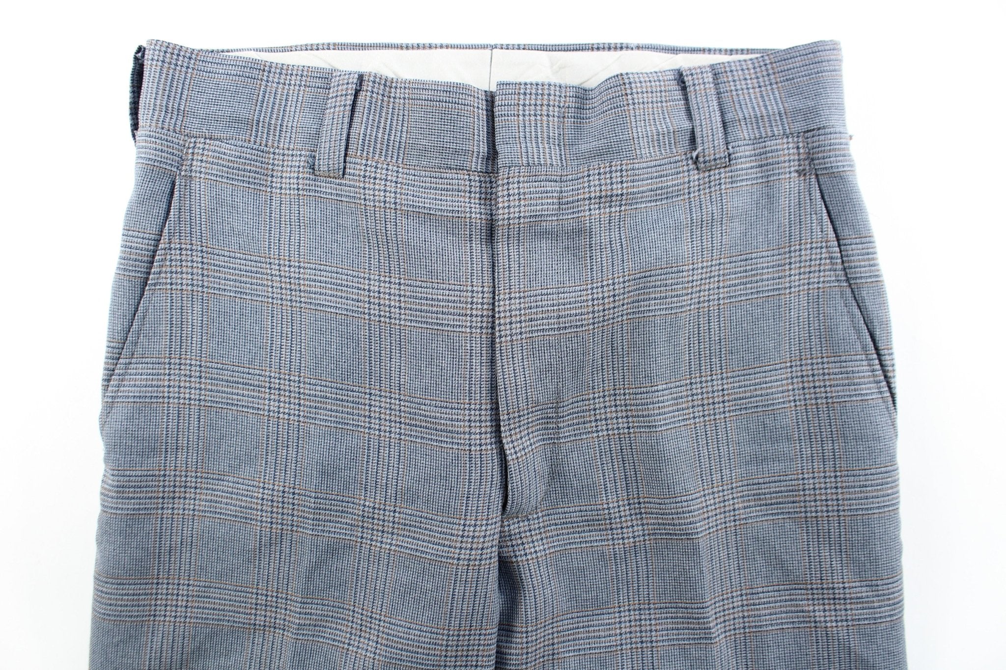 80's Plaid Slacks - ThriftedThreads.com